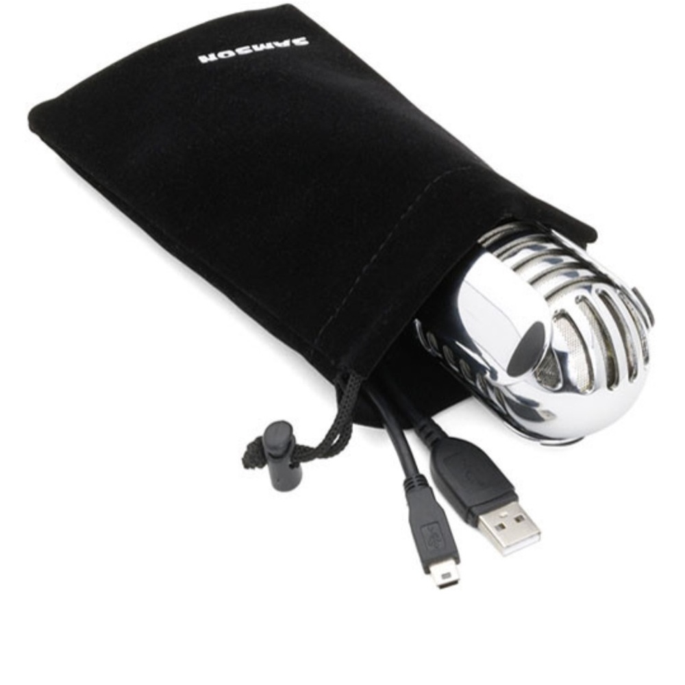 Silver Portable USB Microphone - Picture 4 of 7